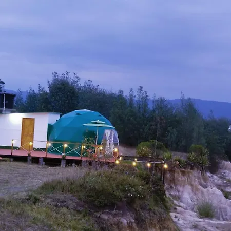 Glamping Casa Blanca Hotel Guatavita Exterior photo